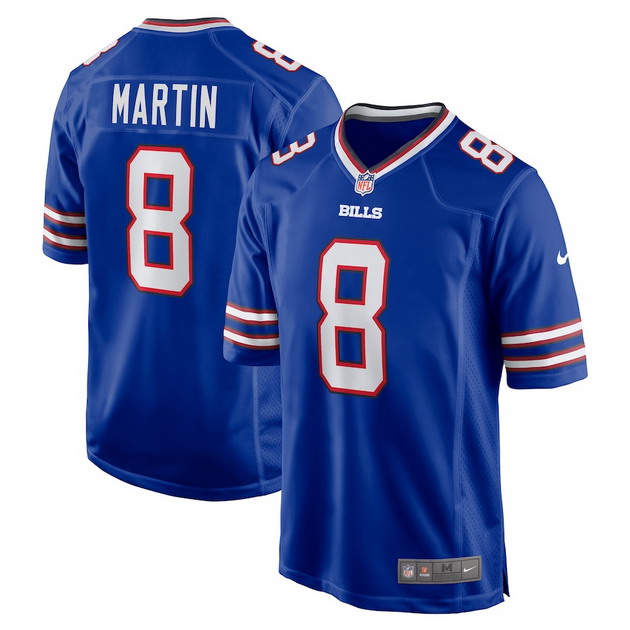 mens nike sam martin royal buffalo bills game player jersey